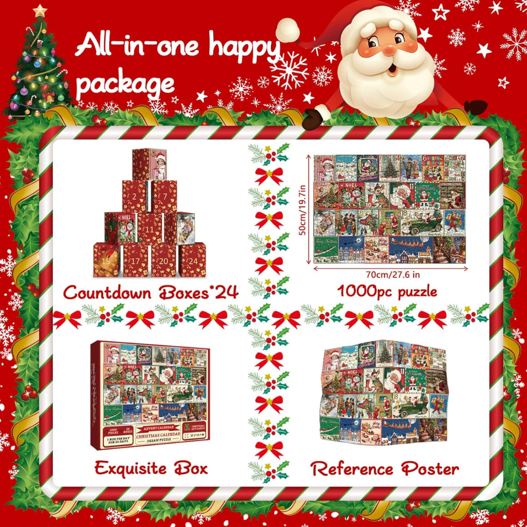 2025 Holiday Advent Puzzle Countdown
