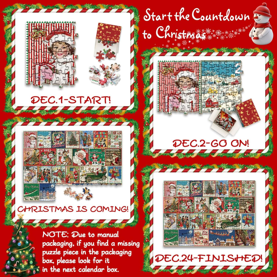 2025 Holiday Advent Puzzle Countdown